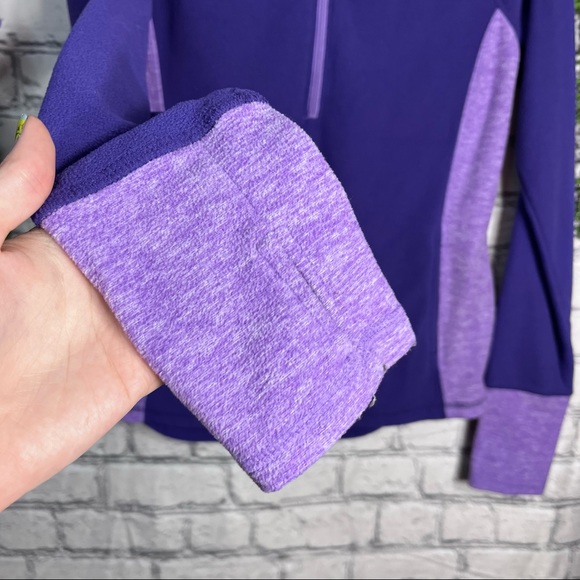 §🌼3/$30🌼SO Purple Half Zip Pullover Sweater Size Medium - Picture 7 of 14